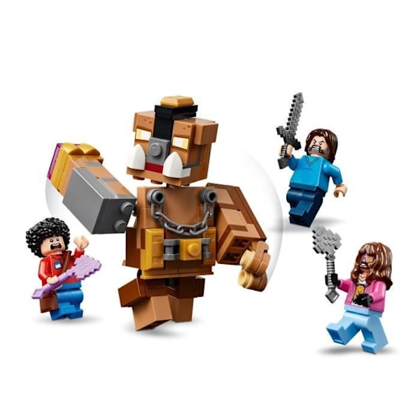 LEGO Minecraft 21272 Le Ring av Manet i Skogen - Byggset för pojkar från 10 år