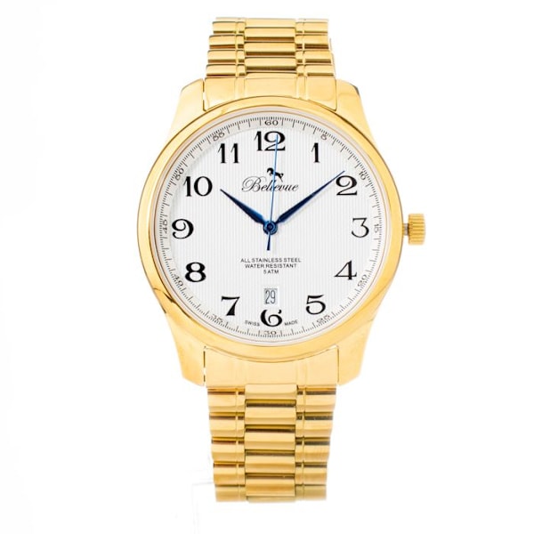 Ur - Bellevue - F10 - Quartz - Rustfrit stål - 40MM
