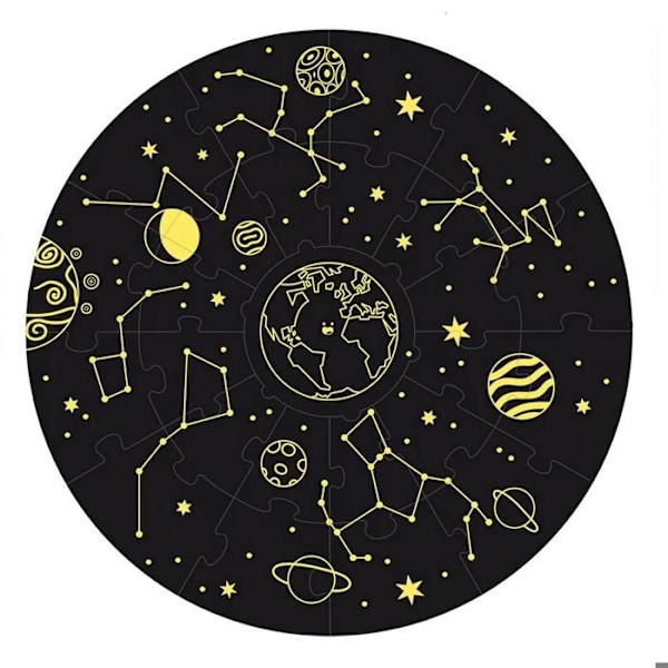 Puzzle fosforescentti XXL: Avaruus