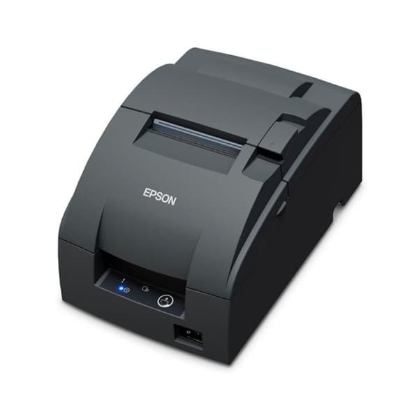 Matrixprinter - EPSON - TM-U220IIB - USB - Sort - Direkte termisk