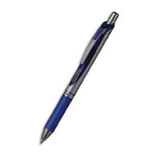 Gel rullpenna - Pentel - Energel BL77 - Infällbar - 0,7 mm - Blå Blå