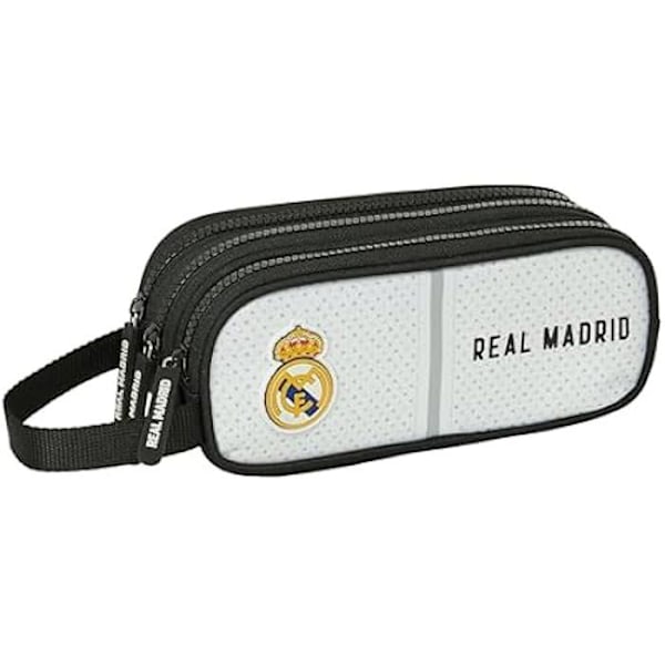 Safta Real Madrid Penalhus med tre lynlås, ideel til børn fra 5 til 14 år, komfortabelt og alsidigt, kvalitet og