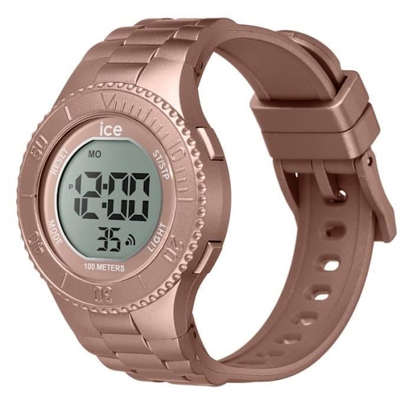 Lastenkello - Jääkello - 021621 - Vaaleanpunainen Silikoni - 34mm - 10 bar Rosa
