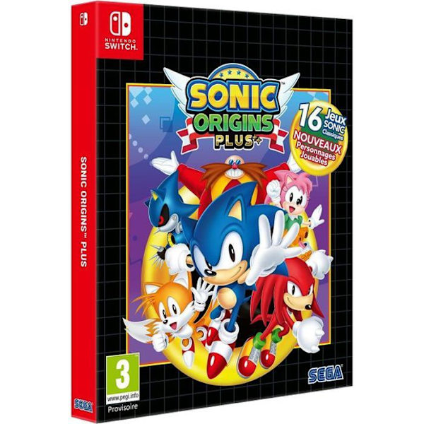 Videospil - Sonic - Sonic Origins Plus - Nintendo Switch - Platform - Standard Edition