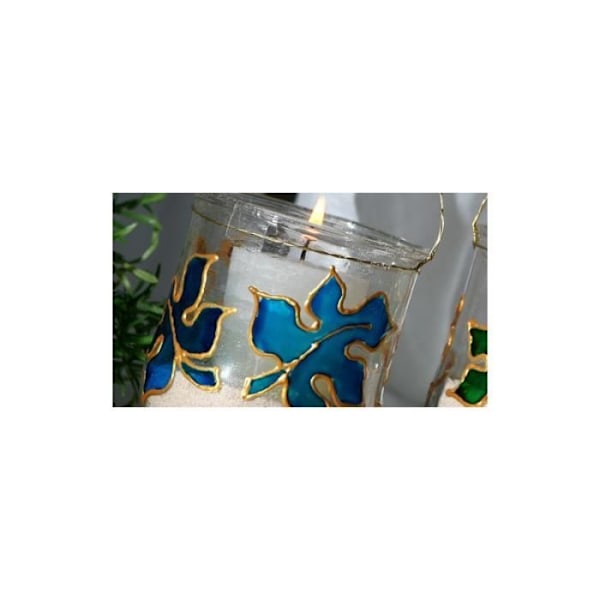 Glasmalersæt Crystal - LA PAJARITA - 6x25ml - Vandbaseret klar lak - Klare og intense farver
