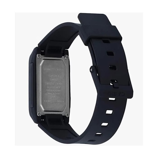 Casio Ur - Unisex - LF-10WH-1EF - Vandtæt 3 Atm - Sort plastikrem Svart