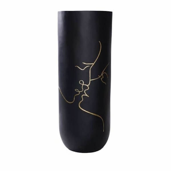 moderne design sort vase 90 cm