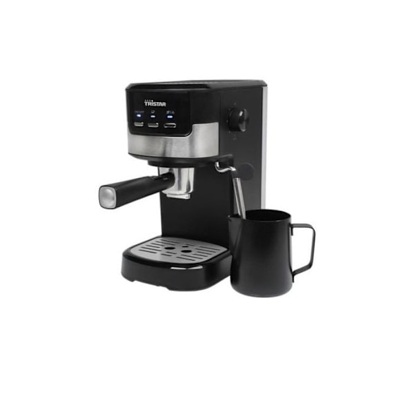Tristar CM-2278 Espressomaskine sort, rustfrit stål 1100 W