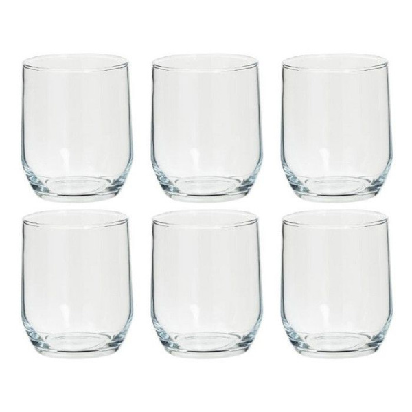 Kuppi - Paol'eau - 6 kappaletta - Läpinäkyvä - Lasia - 31cl Transparent
