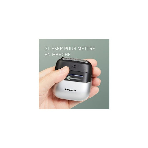 Sähköparranajokone - PANASONIC - ES-CM3BKS503 - 3 Terää - Vedenkestävä - Kuiva tai Märkä Käyttö Svart silver