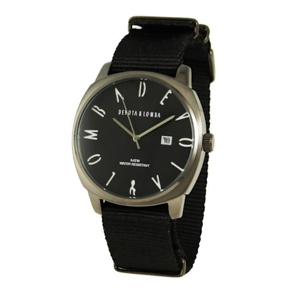 Devota & Lomba DL008MSPBK-01 Grå herreur - Quartz - Analog - Voksen - Herre