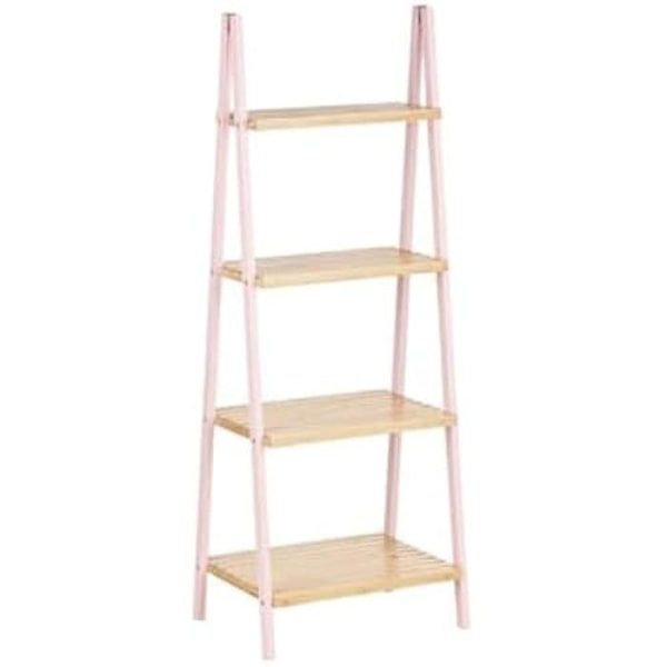 Badrumshylla - BERILO - Rosa - 40 x 30 x 109,3 cm - DIY-möbler - Flerfärgad mångfärgad