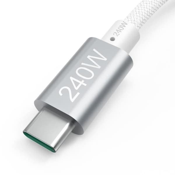 USB-C Opladningskabel - Full-Feat - 240W - 1,5m - USB 3.2 Gen1 - 5Gbit/s