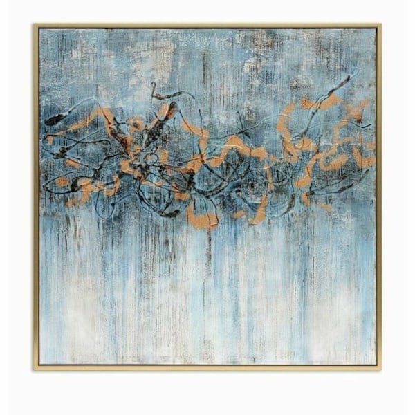 moderni abstrakti kehys (131 x 3,8 x 131 cm)