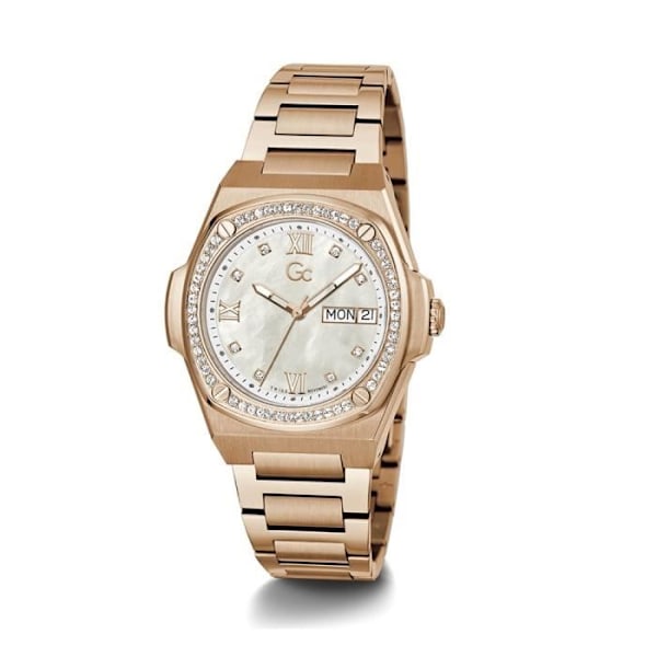 GC Watch Damklockor Y98002L1MF CUSINS Form Form Stål Kula Kula Gyllene pärlemor