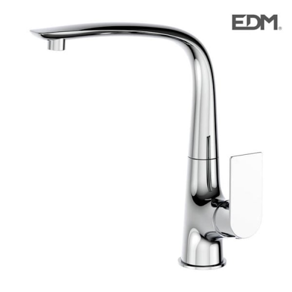 1-grebs høj tud vask vandhane. Cascais Model [E3-01132] Krom