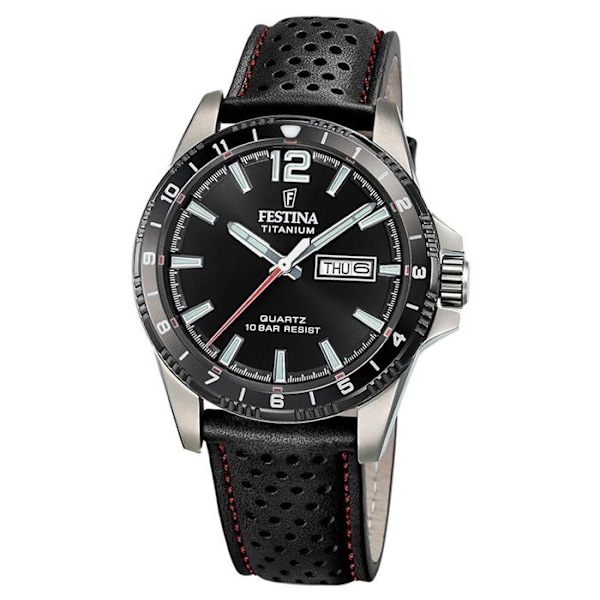 Armbandsklocka för män F20699/4 Svart