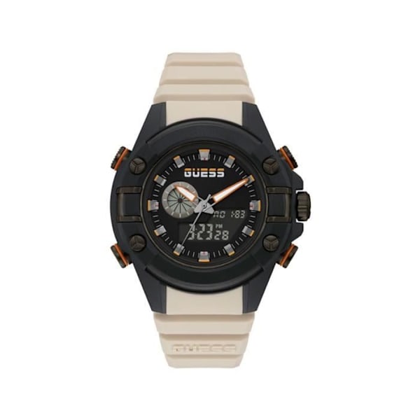 Ur - GUESS - GW0269G1 - Analog - Silikone - Vandmodstand 5 ATM Beige