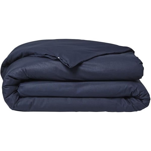 Vuodeasetelma - TÄNÄÄN - 240 x 260 cm - 100% puuvilla - Luomu Navy - GOTS-sertifioitu Ekologisk Marina