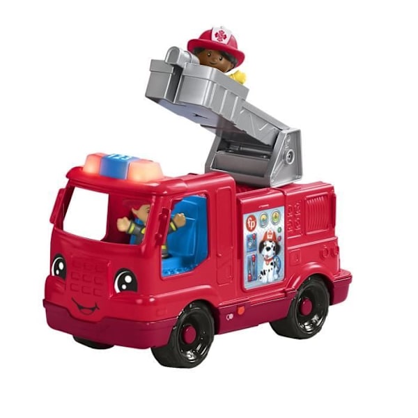 Fisher-Price-Pienet Ihmiset-Palomiesauto monikielinen versio HYR88