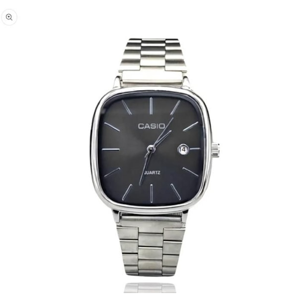 Kello - CASIO - MTP-V001D-1 - 45mm - Teräs - Vedenpitävyys 3 Atm Sølv