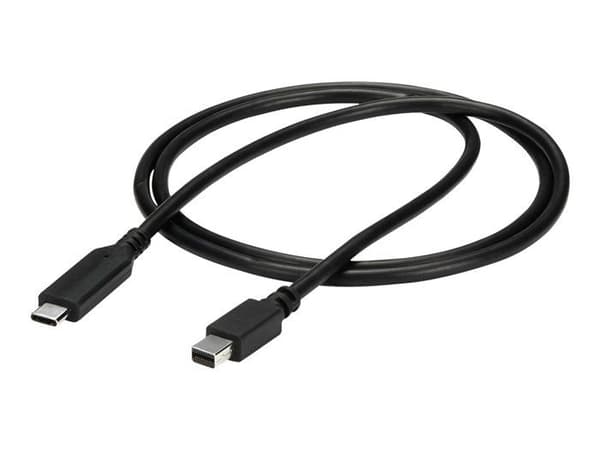 USB-C til Mini DisplayPort 4K 60 Hz adapterkabel - STARTECH - 1 m - Sort