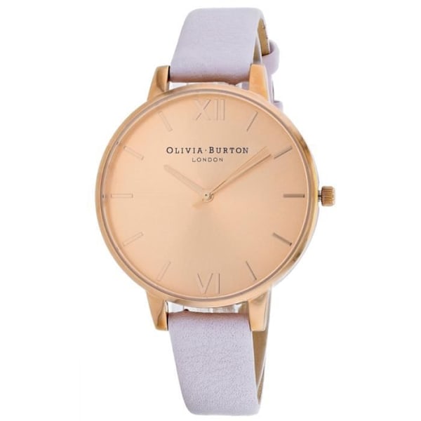 Ur - Olivia Burton - OB16BD110 - Læder - Guld - Vandresistens 3 ATM Lyserød