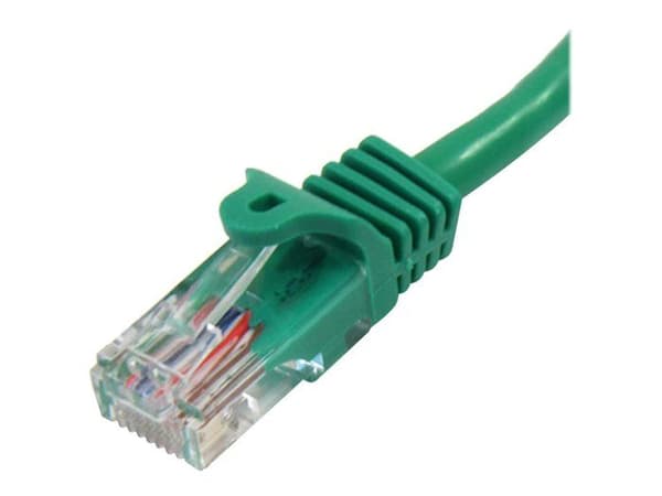 STARTECH 3m Hookless Cat5e UTP netværkskabel - Anti-Snag RJ45 Ethernet ledning - M/M - Grøn