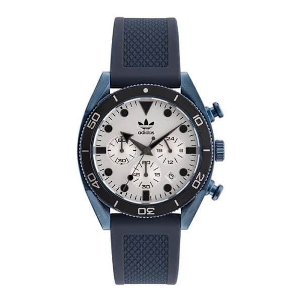 Adidas Originals Klocka - Unisex - AOFH23004 - Blå Silikon - 43mm - 10 bar Blå