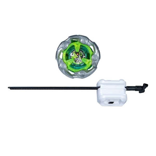 Beyblade X, Startpaket Wand Wizard 1-60R UX med en högerroterande attacktop och launcher, från 8 år. Flerfärgad