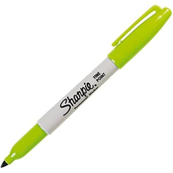 Markörer - SHARPIE - 94328 - 12 delar - Fin spets 1,0 mm - Flerfärgad - Outplånlig mångfärgad