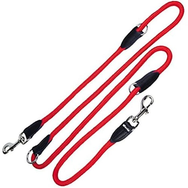 Multifunktionsbälte - GLORIA - Nylon - Fluogruen - Midsize - För hundar Flashig grön