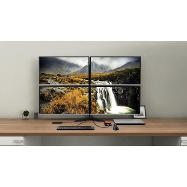 i-tec - USB-C dockingstation til 4 skærme -