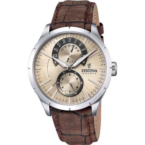 Klocka - Festina - F16573/9 - Silver - Kvarts - Mineralglas Pengar