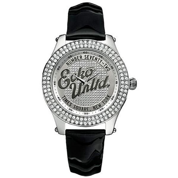 Ecko Unltd Stainless Steel Bling Watch - THE ROL Sølv