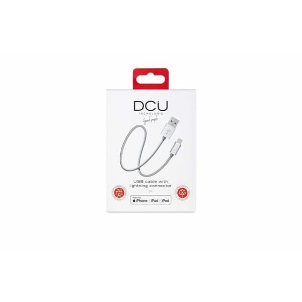 DCU TECNOLOGIC DCU tiedonsiirtokaapeli - 1 m Lightning/USB
