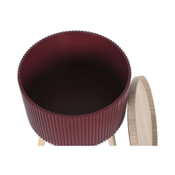 Sidebord - Mærke - Model - Bordeaux brun - MDF træ