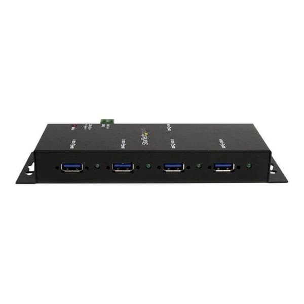 STARTECH Industrial USB 3.0 Hub - 4 porte - Monterbar - Koncentrator (Hub) - 4 x SuperSpeed USB 3.0 - Stationær computer