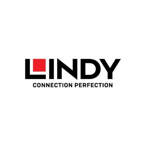 Lydkabel - LINDY - 35642 - 2 m - Han 3,5 mm stik - Sort - Stereo svart