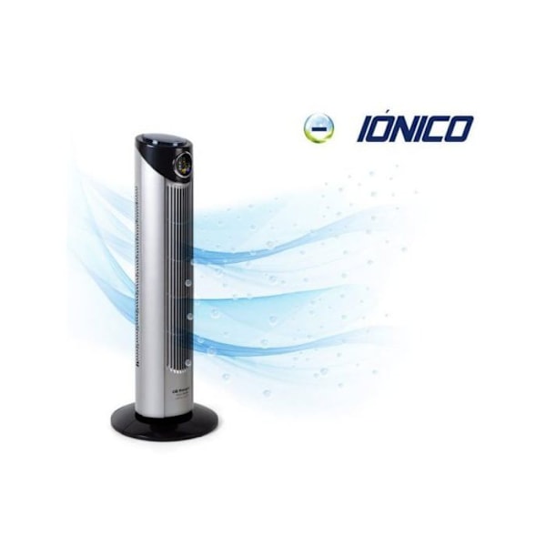 Ventilator - Orbegozo - TWM 1010 - Sort/grå - 45 W - Søjle Sort grå