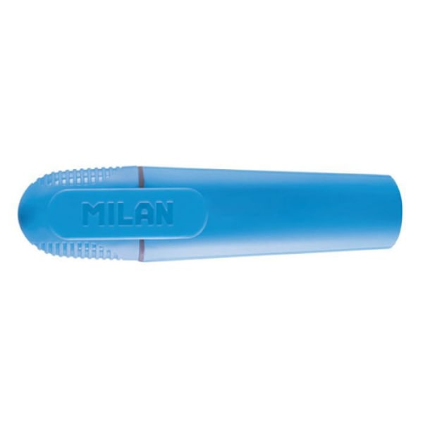 Milan highlighter Fluo 1 - 4,8 mm platt 153 mm blå Blå