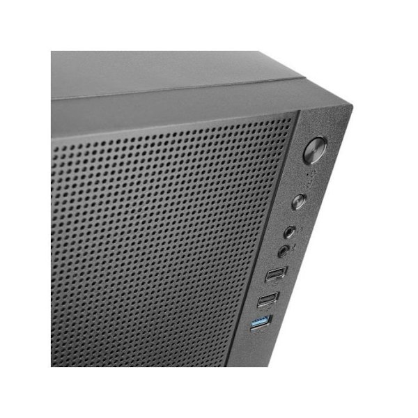 TACENS ANIMA AC5, Compact Micro ATX PC-taske, Front Mesh Cooling, USB 3.0, Sort