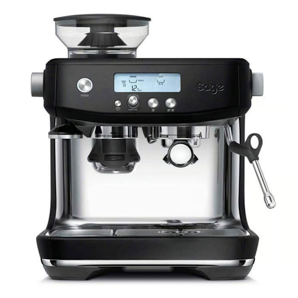 Sage - The Barista Pro, Käsinkäytettävä Kahvi- ja Maitovaahto, Musta Tryffeli Svart