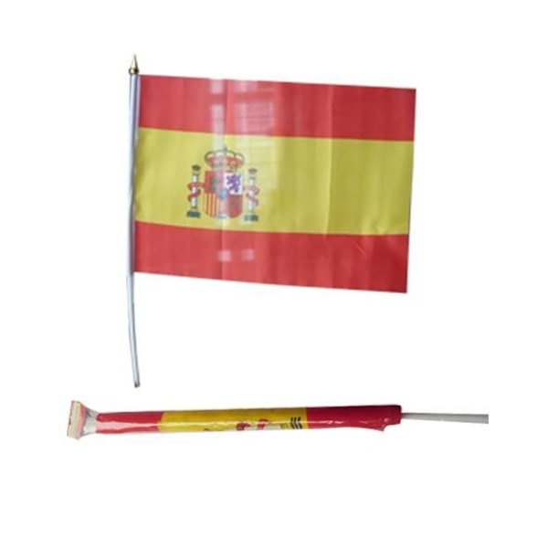 Flag - Spanien - 60 x 90 cm - Rød - Gul - Udendørs röd gul