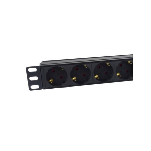 Phasak BNS 1518 Regleta Rack 19U med Beskyttelse 8 Stik