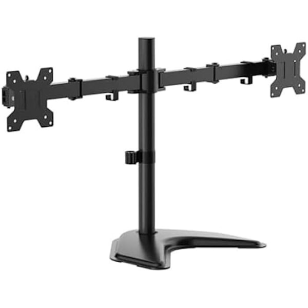 Bordstøtte - AISENS - DT32TSR-285 - Roterbar - Vipbar - 10 kg - VESA 100x100 mm Sort