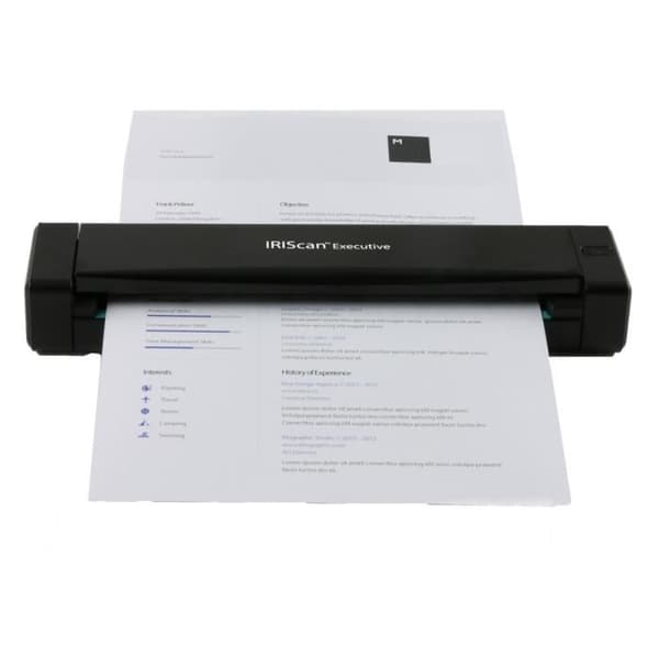 IRIS IRISCan Executive 4 WInMac kannettava skanneri - 8ppm USB Power - Duplex