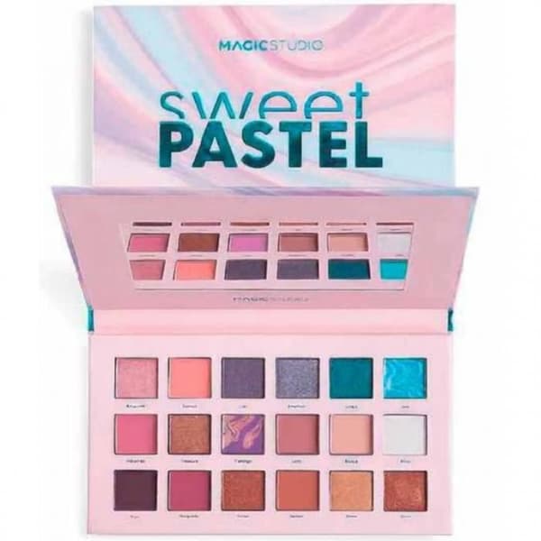 Sweet Pastel 18 luomiväripaletti