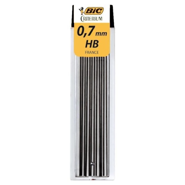 BIC 4 Väriä 3+1 HB Kynä ja Lyijykynä - Pakkaus 1 + 12 0,7 mm HB Lyijyä Multifunktion