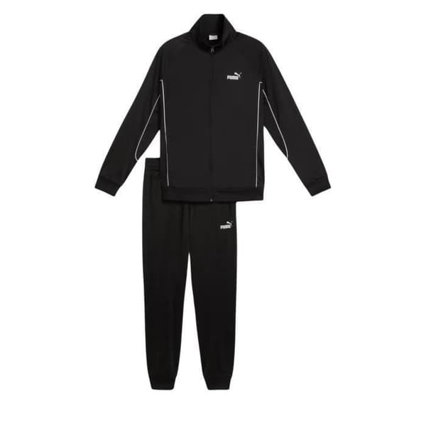 Puma Herre Træningsdragt Poly Piping Sort 688172-01 Sort M